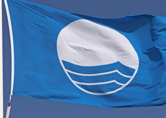 'Logo' Blå Flag (600X800)